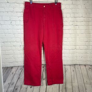 Vineyard Vines Red Khaki Chino Pants size W35 x L32